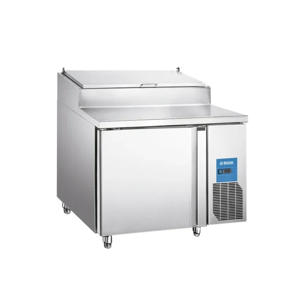Mesa para Preparacion de Pizza de 1 Puerta 310 Lts.