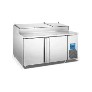 Mesa para Preparacion de Pizzas de 2 Puertas 560 Lts.