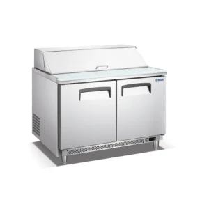 Mesa Fria para Ensaladas de 2 Puertas 340 Lts.