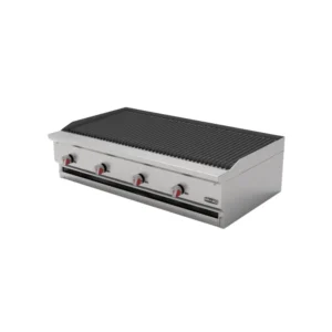 Asador Radiante a Gas con 4 Quemadores