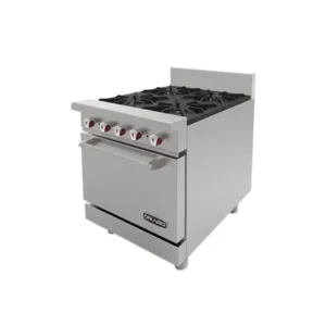 Estufa con 4 Quemadores y Horno