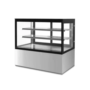 Vitrina Refrigerada Exhibidora de Cristal Recto 120v 580 Lts.