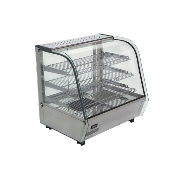 Vitrina Exhibidora Caliente Sobre Mostrador 30 a 90 °C