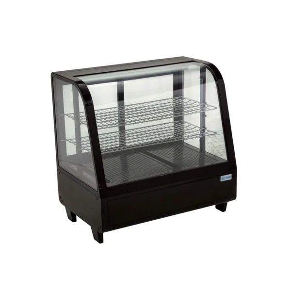 Vitrina de Exhibición Refrigerada de Cristal Curvo 0 a 12 °C