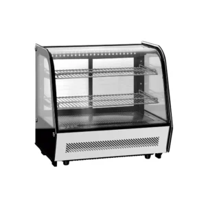 Vitrina de Exhibicion Refrigerada de Cristal Curvo 0 a 12 °C