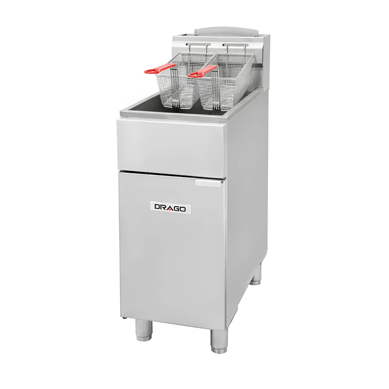 Freidora de piso 21 litros FG-21-RS DRAGO - Imagen 3