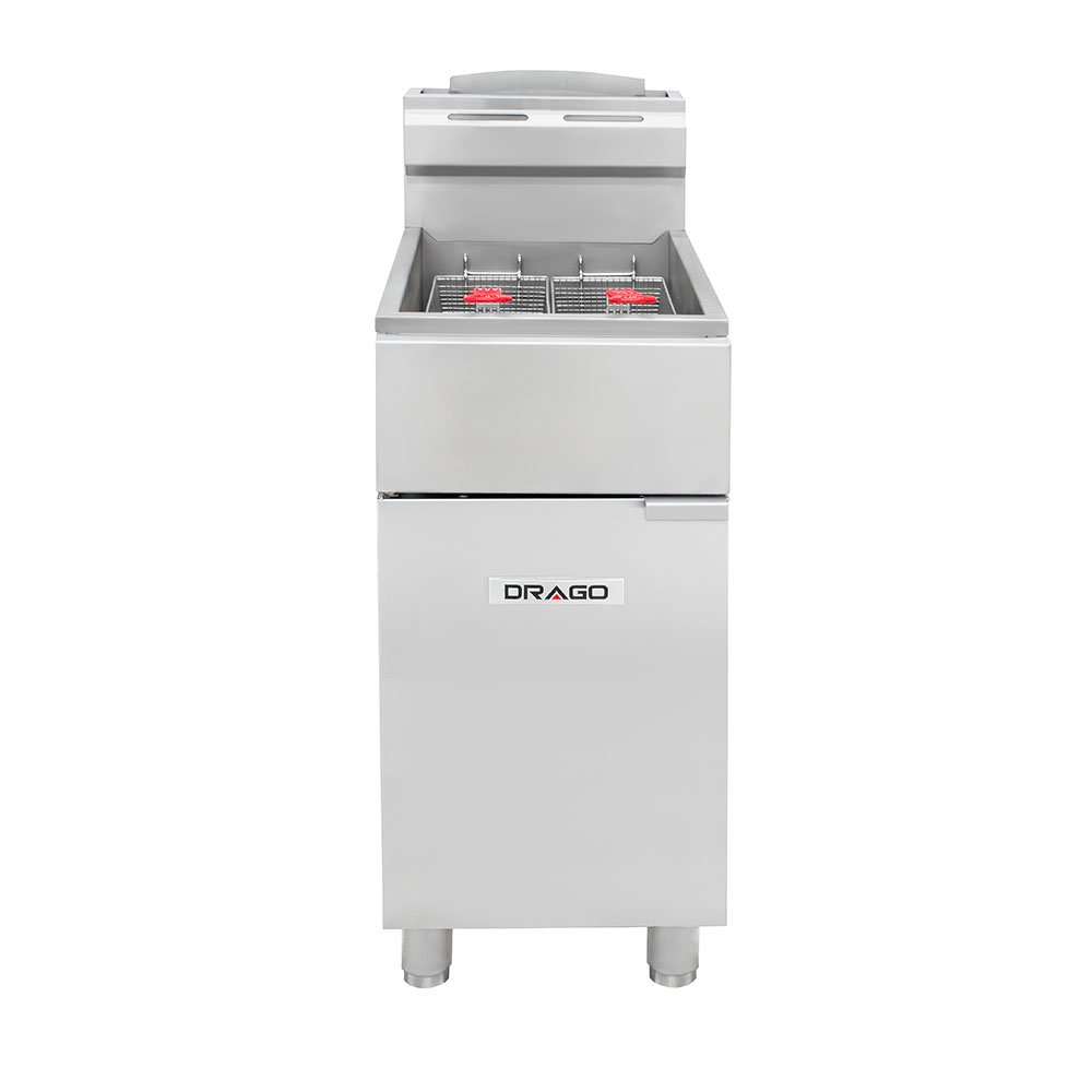 Freidora de piso 21 litros FG-21-RS DRAGO - Imagen 4