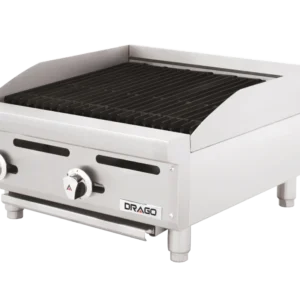 Asador radiante a gas 2 quemadores AG-2R