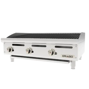 Asador radiante a gas 3 quemadores AG-3R