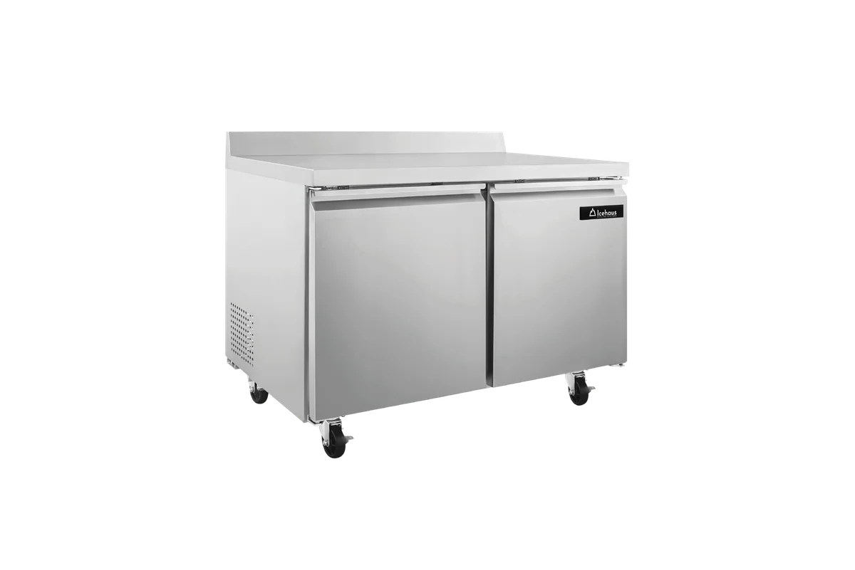 Mesa de trabajo / congelador de 2 puertas MTC-2P-SS-01 11 pies