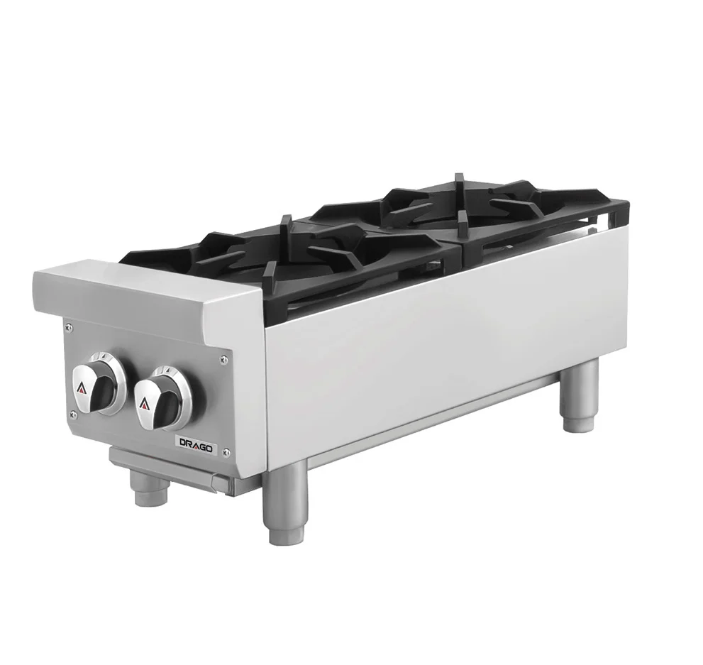Parrilla 2 quemadores CG-20 gnpa-200-V gppa-200-V