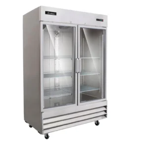Congelador 2 puertas de cristal CV-2PC-SS-01 41 pies