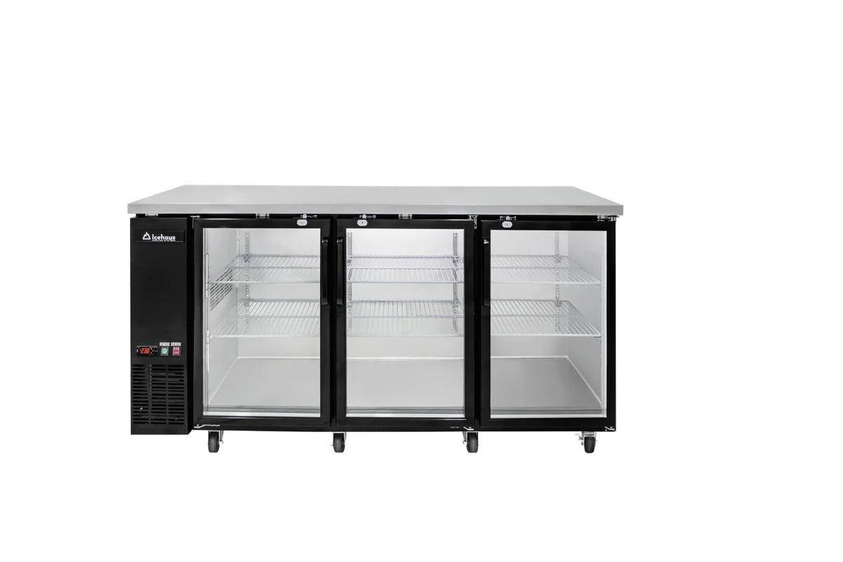 Refrigerador contra barra 3 puertas CBR-3PC-SS-01 19 pies