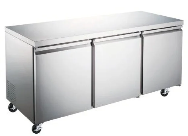 Refrigerador bajo barra 3 puertas RBB-3P-SS-01 17 pies