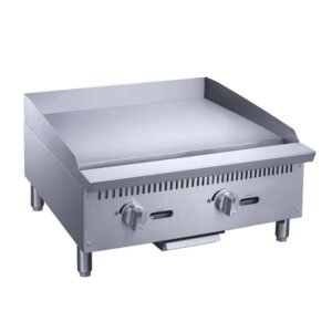 MGRG-24-MG | PLANCHA COMERCIAL A GAS DE 2 QUEMADORES
