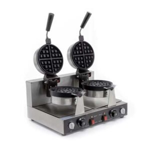 MIGSA Wafflera belga giratoria doble — UWBX-2