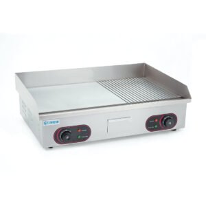 MIGSA Plancha grill mitad lisa y mitad acanalada — BN-822B
