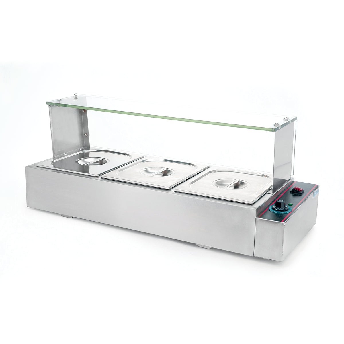 MIGSA Baño maría eléctrico de 3 insertos — BN-B22