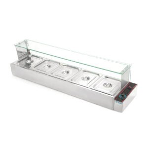 BN-B24 | BAÑO MARÍA ELÉCTRICO DE 5 INSERTOS