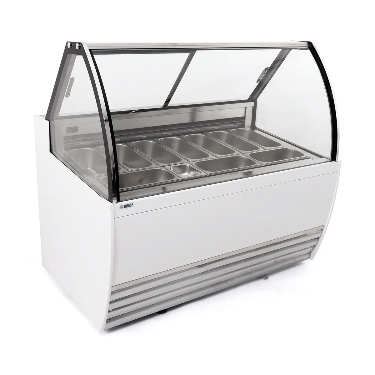 DW-10 | VITRINA EXHIBIDORA DE HELADOS DE 10 INSERTOS