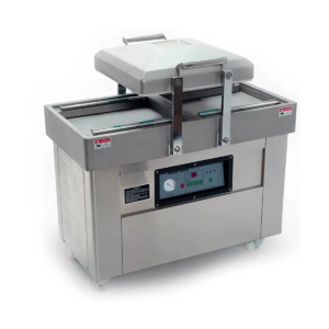 DZQ-4002SA | EMPACADORA AL VACÍO DE DOBLE CAMPANA CON DOBLE BARRA SELLADORA DE 40 CM