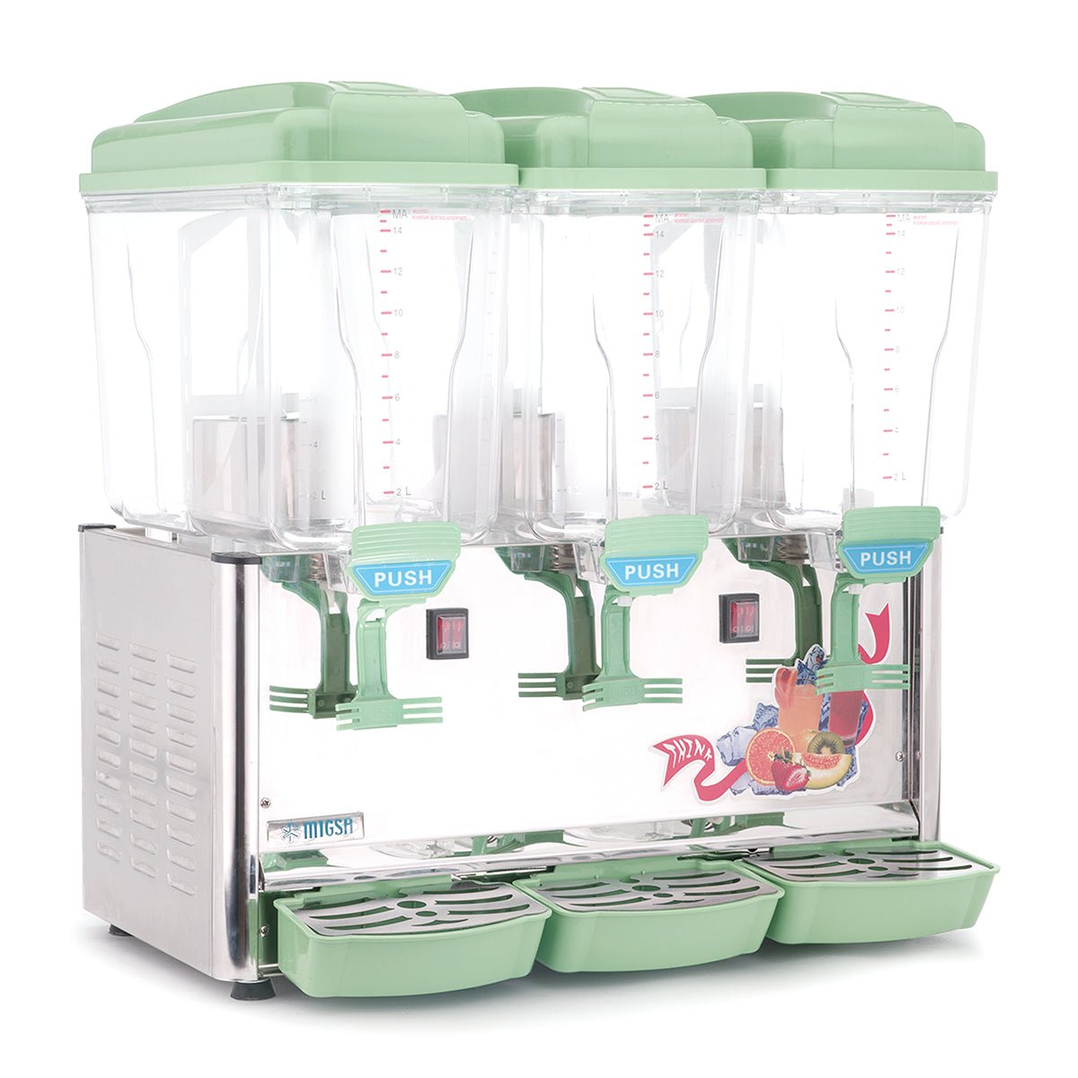 LYJ-345 | ENFRIADOR DE AGUAS DE TRES TANQUES DE 15 L
