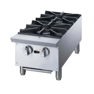 XRB-2-MG | PARRILLA COMERCIAL A GAS DE 2 QUEMADORES