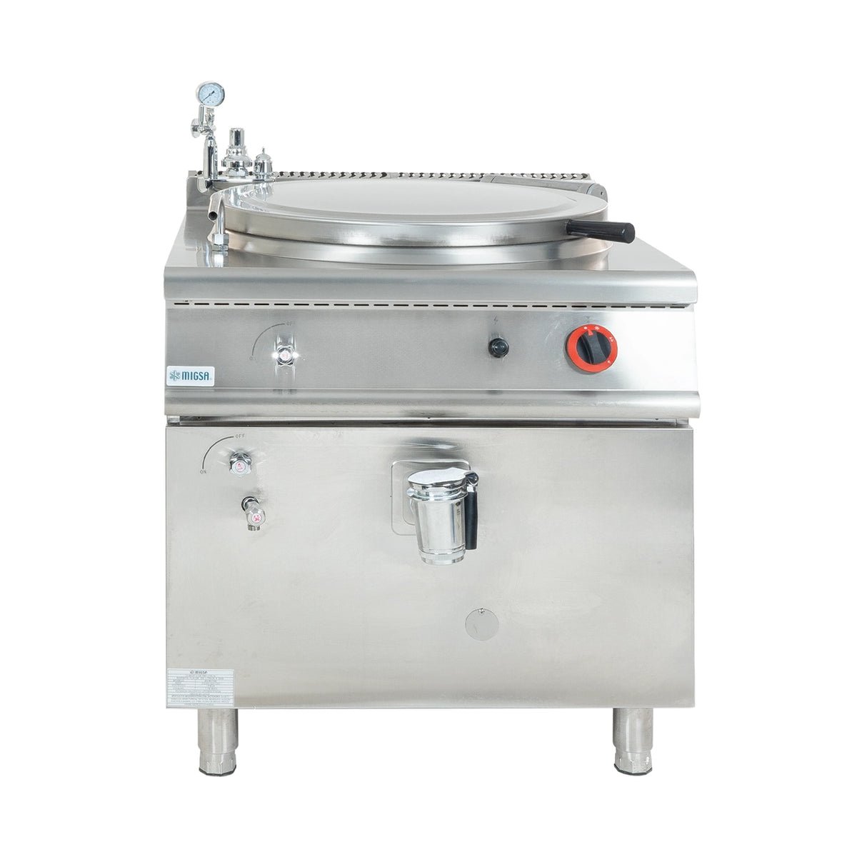 ZH-RO100 | MARMITA A GAS DEL 100 L