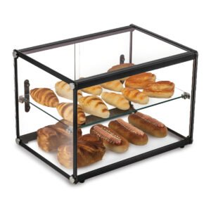MIGSA Vitrina exhibidora neutra cristal recto — ZW-65