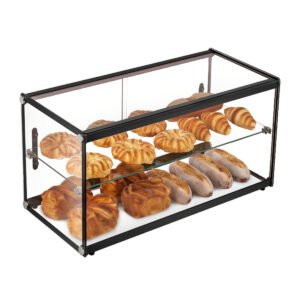 MIGSA Vitrina exhibidora neutra cristal recto — ZW-90