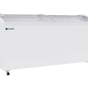 Metalfrío CHC-600 Congelador Horizontal Puerta Cristal Curvo 21 Pies Cúbicos 177 Cm