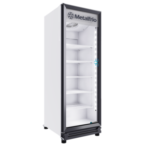 Metalfrío RB470 Refrigerador Vertical Full Glass Door 1 Puerta Cristal 21 Pies Cúbicos